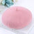 Mushroom Cap New Parent-child Beret Autumn And Winter Wool Solid Color Simple Adult Painter Hat Wholesale