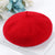 Mushroom Cap New Parent-child Beret Autumn And Winter Wool Solid Color Simple Adult Painter Hat Wholesale