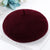 Mushroom Cap New Parent-child Beret Autumn And Winter Wool Solid Color Simple Adult Painter Hat Wholesale