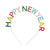 NEW Fashion Letter Rhinestone Headband HAPPY NEW YEAR HAPPY NEW YEAR Headband Party Headdress Hair Accessories