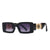 Narrow Sunglasses European And American Ins Glasses Square Sunglasses