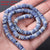 Natural Blue Dots Spacer Beads Square Shaped Blue Spots Abacus Beads Round Beads Diy Ornament Bead Accessories Jewelry Making