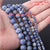 Natural Blue Dots Spacer Beads Square Shaped Blue Spots Abacus Beads Round Beads Diy Ornament Bead Accessories Jewelry Making