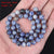 Natural Blue Dots Spacer Beads Square Shaped Blue Spots Abacus Beads Round Beads Diy Ornament Bead Accessories Jewelry Making