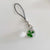 Natural Clover Pendant  Lucky Star Dried Flower Bag Keychain Green Glass Pendant Pendant Ornaments