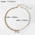 Natural Freshwater Pearl Twist Chain Splicing 14k Gold Necklace