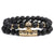 Natural Stone Fashion Skeleton Skull Bracelet  (green Pine Suit) Nhyl0384-green-pine-suit