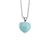 Natural Stone Peach Heart Pendant Fashion Necklaces Wholesale Jewelry