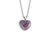 Natural Stone Peach Heart Pendant Fashion Necklaces Wholesale Jewelry