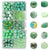 New 10 Boxed Gradient Glass Bead Necklace Bracelet Beaded Material Set DIY Jewelry Accessories