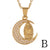 New 18k Gold Virgin Mary Pendant Copper Necklace Wholesale