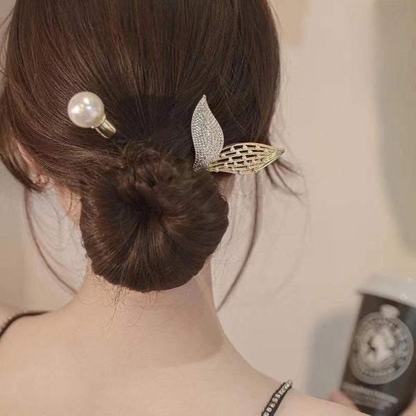 New Advanced Sense Disc Hair Pull Mermaid Tail Disc Hair Artifact Ball Head Twist Clip Fashion Temperament