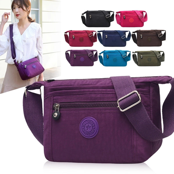 New Arrival Shoulder Bag Women's Trendy  Messenger Bag Washed Cloth Small Square Bag Casual Waterproof Shopping Small Shoulder Bag