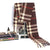 New Autumn And Winter Imitation Cashmere Student Men's Business Casual Brushed Thick British Plaid Scarf Long Men's Scarf