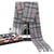 New Autumn And Winter Imitation Cashmere Student Men's Business Casual Brushed Thick British Plaid Scarf Long Men's Scarf