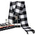 New Autumn And Winter Imitation Cashmere Student Men's Business Casual Brushed Thick British Plaid Scarf Long Men's Scarf