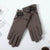 New Beautiful Symbol Rabbit Plush Suede Bow Touch Screen Warm Outdoor Clothing All-matching Gloves