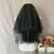 New Black Veil Multi-layer Puffy Veil Bride Wedding License Photo Small Veil Simple Mori Studio Headdress