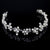 New Bridal Handmade Pearl Hairband Crystal Tiara Wedding Dress Accessories