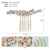 New Bridal Ornament Luxury Zircon Hair Comb  Hair Accessories Wedding Dress Headdress Copper Inlaid Zircon Hair Comb