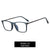 New Business Men Retro Square Frame Glasses Anti-blue Light Flat Glasses Can Be Equipped With Myopia Glasses