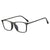 New Business Men Retro Square Frame Glasses Anti-blue Light Flat Glasses Can Be Equipped With Myopia Glasses