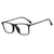 New Business Men Retro Square Frame Glasses Anti-blue Light Flat Glasses Can Be Equipped With Myopia Glasses