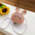 New Cartoon Cute Children's Bag PU Shoulder Bag Girls Korean Casual Crossbody Bag Small Animal Coin Purse