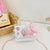 New Children's Bag Stylish Princess Accessories Handbag Girl's  Crossbody Bag Cute Girl's Shoulder Bag