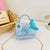 New Children's Bag Stylish Princess Accessories Handbag Girl's  Crossbody Bag Cute Girl's Shoulder Bag