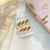 New Children's Hairpin Baby Hairpin Cute BB Knot Fabric Clip  Fruit Knitted Princess Hair Accessories