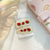 New Children's Hairpin Baby Hairpin Cute BB Knot Fabric Clip  Fruit Knitted Princess Hair Accessories