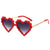 New Children's Heart-shaped Sunglasses Cute Heart-shaped Sunglasses Children's Heart-shaped Sunglasses Fashion Girls' Sunglasses