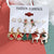 New Christmas Snowman Cane Earrings Set Cartoon Dripping Elk Wreath Earrings