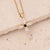 New Copper Micro-set Zircon 18k Gold Cross Pendant Necklace