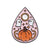 New Creative Cartoon Halloween Funny Modeling Series Alloy Paint Denim Wear Shoes And Hats Bag Brooch Badge