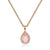 New Creative  Drop Pendant  Crystal Sweet Opal Necklace  Wholesale