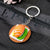 New Creative Food Hamburger Sushi Salmon Resin Keychain Bag Pendant