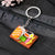 New Creative Food Hamburger Sushi Salmon Resin Keychain Bag Pendant