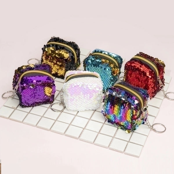 New Cute Pendant Three-dimensional Solid Color Zipper Change Purse