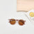 New Cute Round Frame Children's Anti-ultraviolet Sunglasses Wholesale