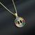 New Diamond Diamond Zirconium 26 Letter Necklace Simple Zircon English Pendant Wholesale