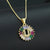 New Diamond Diamond Zirconium 26 Letter Necklace Simple Zircon English Pendant Wholesale