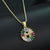 New Diamond Diamond Zirconium 26 Letter Necklace Simple Zircon English Pendant Wholesale