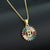 New Diamond Diamond Zirconium 26 Letter Necklace Simple Zircon English Pendant Wholesale