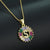 New Diamond Diamond Zirconium 26 Letter Necklace Simple Zircon English Pendant Wholesale