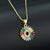 New Diamond Diamond Zirconium 26 Letter Necklace Simple Zircon English Pendant Wholesale