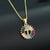 New Diamond Diamond Zirconium 26 Letter Necklace Simple Zircon English Pendant Wholesale