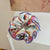 New Fabric Floral Colony Hair Ring Sweet Girl Hair Accessories Colon Ring Hair Rope Hair Rope Ring Small Fresh Headwear