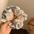 New Fabric Floral Colony Hair Ring Sweet Girl Hair Accessories Colon Ring Hair Rope Hair Rope Ring Small Fresh Headwear